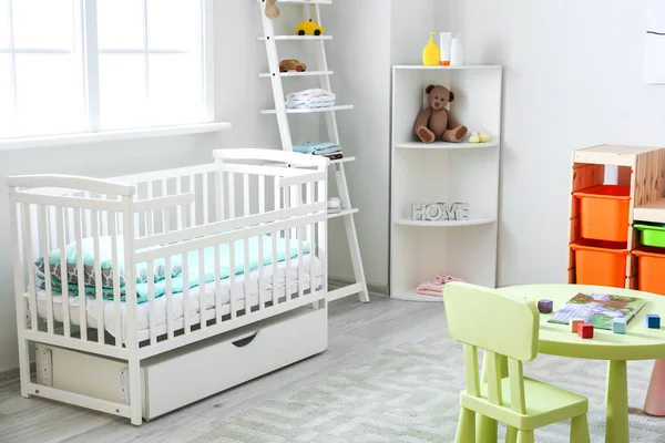 Interior of modern baby room — Stock Photo, Image