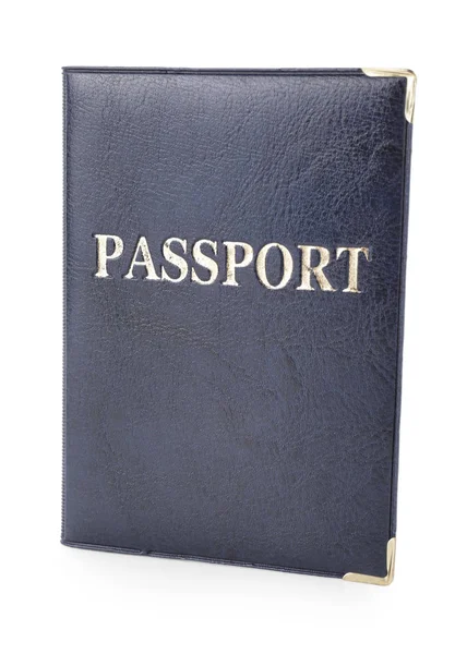 One passport on white background — Stock Photo, Image