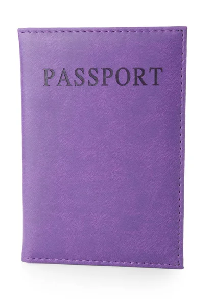 One passport on white background — Stock Photo, Image