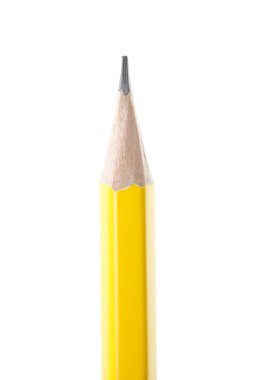 Beyaz arkaplanda sıradan bir kalem