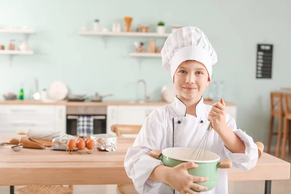 Cute Little Chef Kitchen — Stock Photo, Image