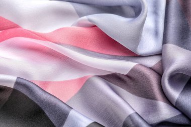 Arkaplan olarak güzel eşarp, yakın plan