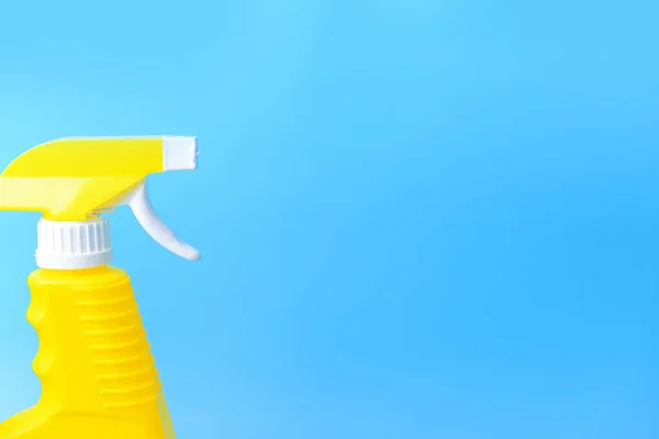 Bottle Detergent Color Background — Stock Photo, Image
