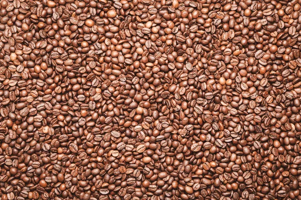 Many Coffee Beans Background — Stock Photo, Image