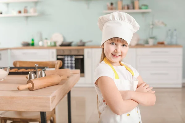 Cute Little Chef Kuchni — Zdjęcie stockowe