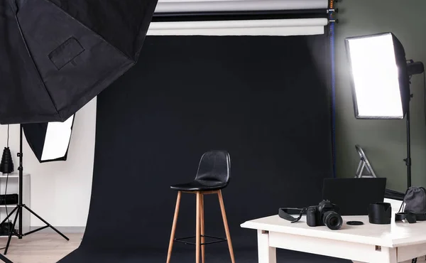 Interiör Modern Fotostudio — Stockfoto