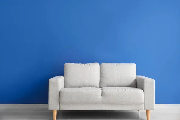 Modern Sofa Color Wall — Stock Photo, Image