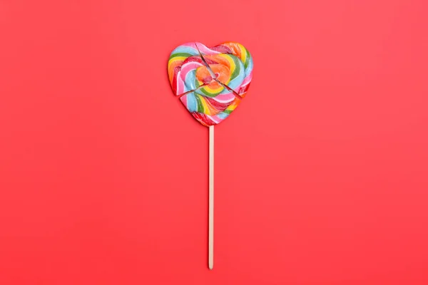 Crushed Lollipop Color Background — 스톡 사진