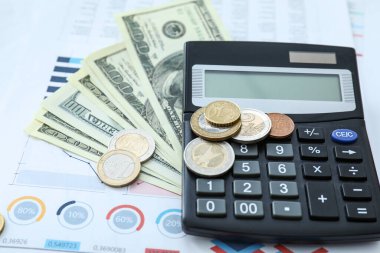 Modern banka müdürünün işyeri, yakın çekim