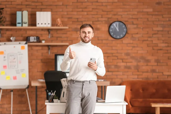 Portrait Male Designer Office — Stock Photo, Image