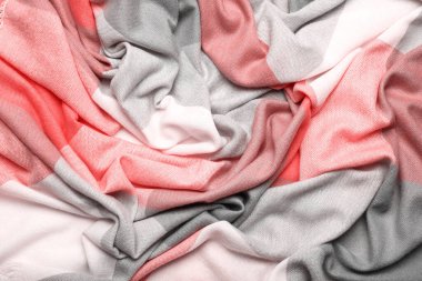 Arkaplan olarak güzel eşarp, yakın plan