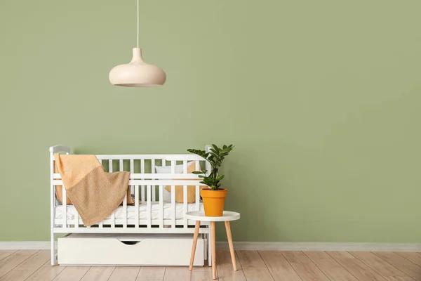 Baby Bed Interior Children Room — Stock Photo, Image