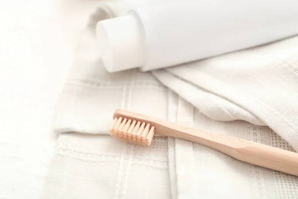 Tooth Brush Paste Table — Stock Photo, Image