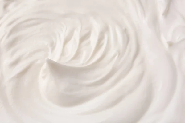 Texture Tasty Sour Cream Closeup — Stock Photo, Image