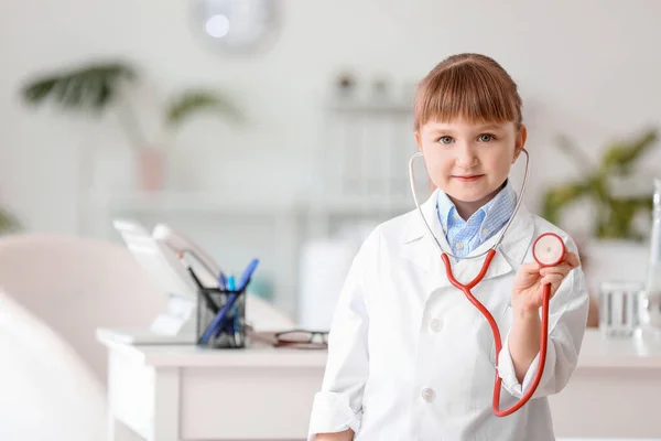 Cute Little Doctor Clinic — Stock Photo, Image