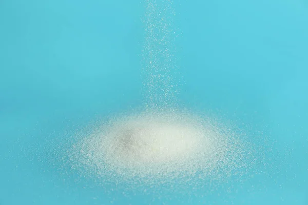 Sweet Pouring Sugar Color Background — Stock Photo, Image