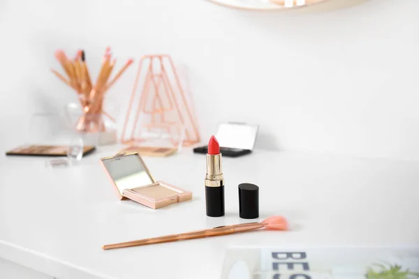 Workplace Makeup Artist Interior Room — Stock Photo, Image