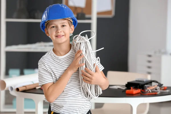 Cute Little Electrician Room — Stock Photo, Image