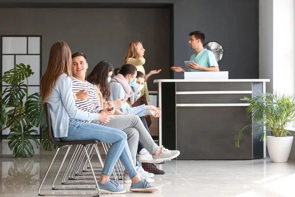 Patients Waiting Hall Clinic — Stock Photo, Image