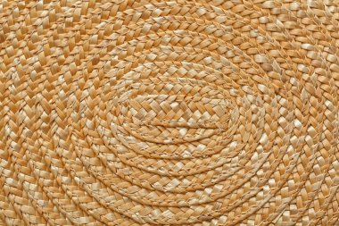 Arka plan olarak Rattan dokusu, yakın plan