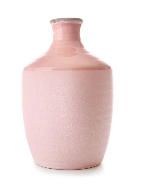 Vas Indah Pada Latar Belakang Putih — Stok Foto