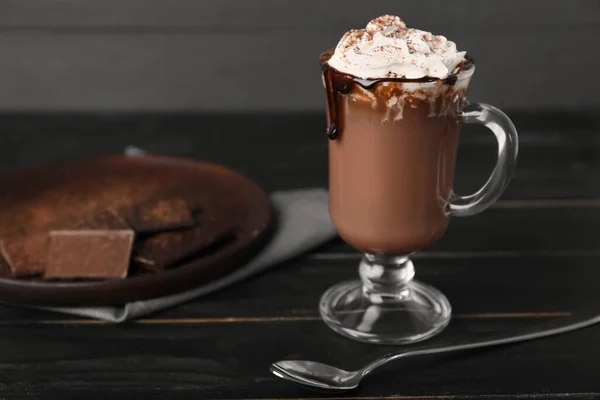 Kop Warme Chocolade Tafel — Stockfoto