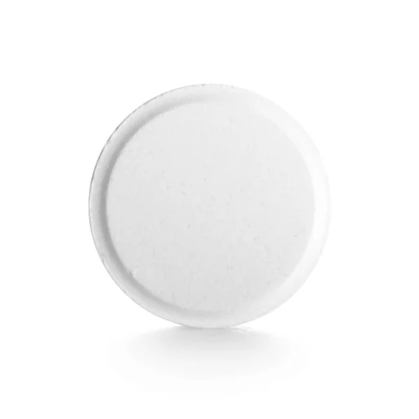 One Pill White Background — Stock Photo, Image