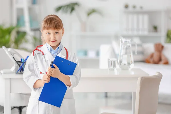 Cute Little Doctor Clinic — Stock Photo, Image