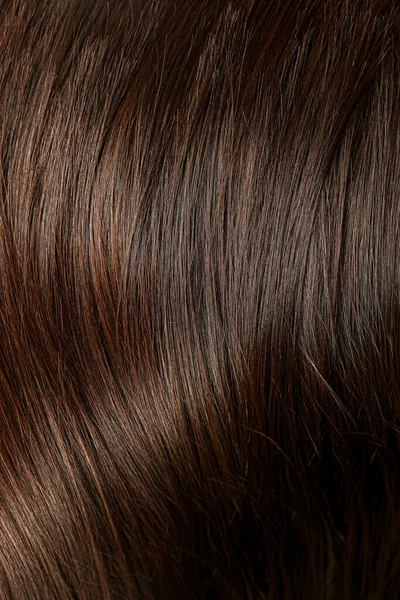 健康直的女性头发 — 图库照片