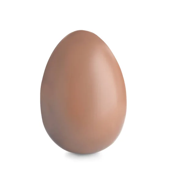 Beyaz Arka Planda Tatlı Çikolata Yumurtası — Stok fotoğraf