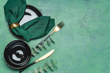 Renk arkaplanı üzerine güzel basit tablo ayarı