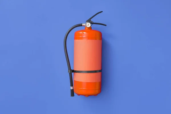 Fire Extinguisher Color Background — Stock Photo, Image
