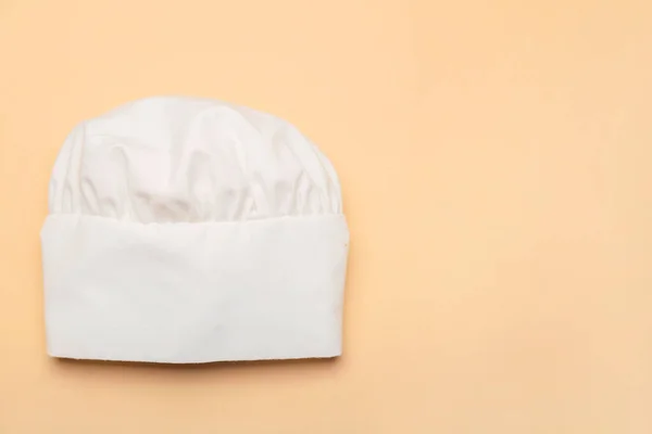 Chef Hat Color Background — Stock Photo, Image