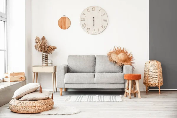 Interior Beautiful Modern Living Room — Stock Photo, Image