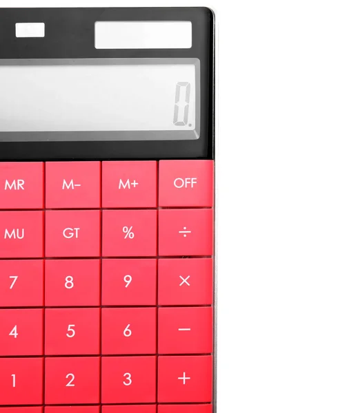 Modern Calculator White Background — Stock Photo, Image