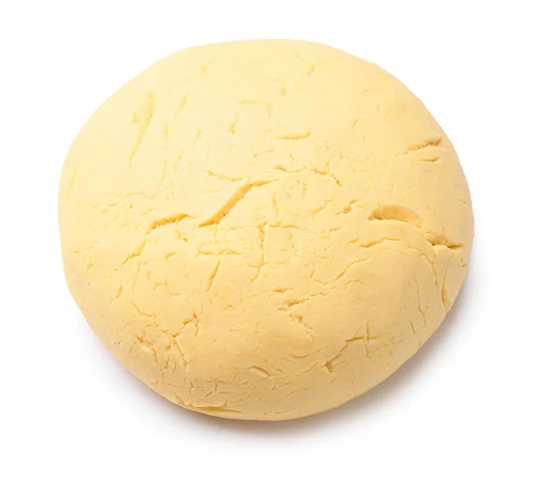 Fresh Dough White Background — Stock Photo, Image