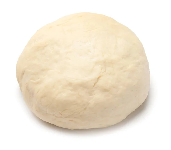 Fresh Dough White Background — Stock Photo, Image