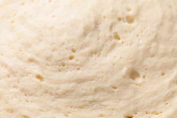 Texture Fresh Dough Closeup — Stock Photo, Image