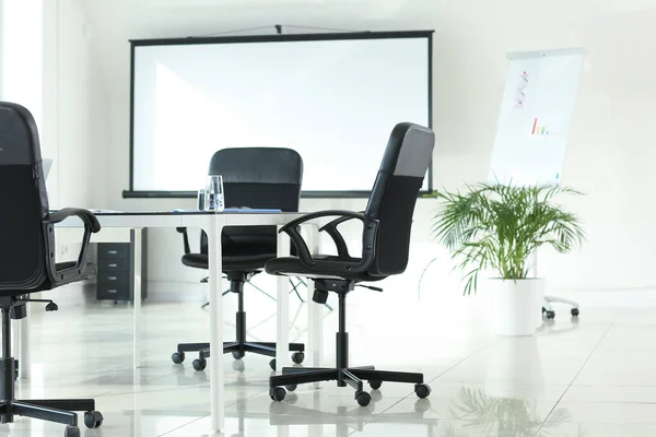 Room Prepared Conference Office — Stock Photo, Image