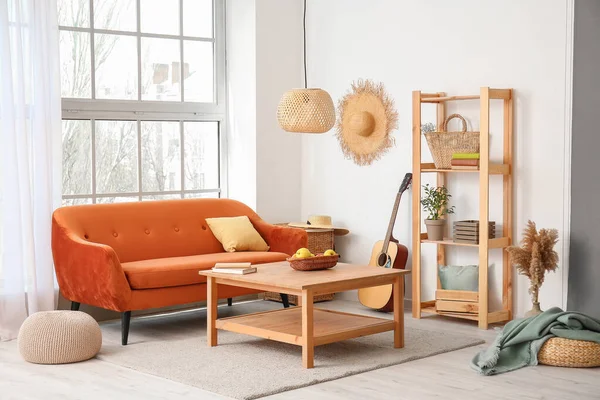 Interior Modern Comfortable Living Room — Stock Photo, Image