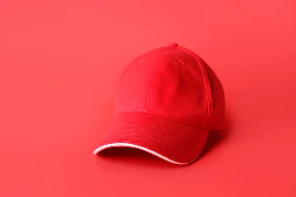 Casquette Vierge Sur Fond Couleur — Photo