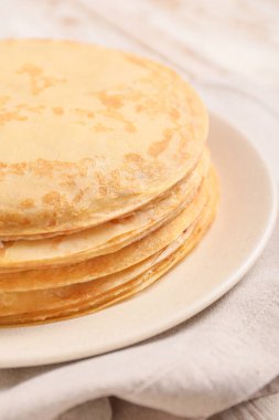 Masada leziz bir blini, yakın plan.