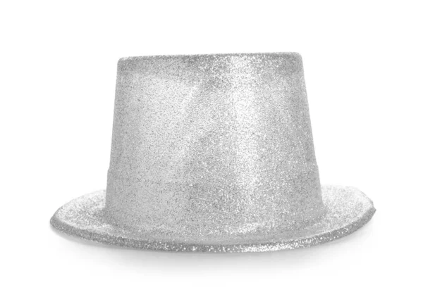 Καπέλο Κόμμα Λευκό Φόντο — Φωτογραφία Αρχείου