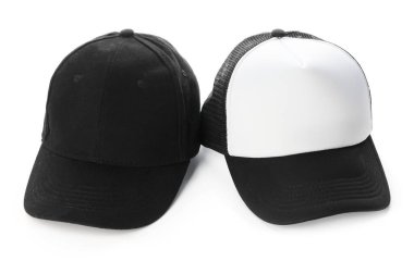 Beyaz arkaplanda boş kapaklar