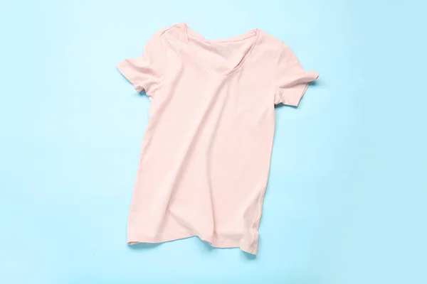 Elegante Shirt Sfondo Colore — Foto Stock