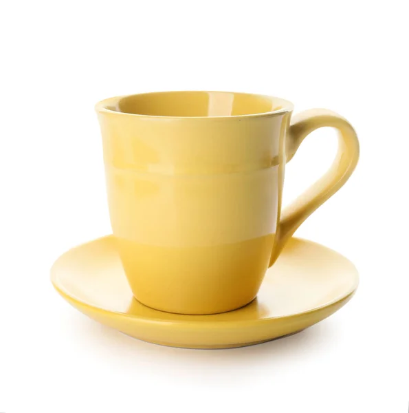 Blank Cup White Background — Stock Photo, Image