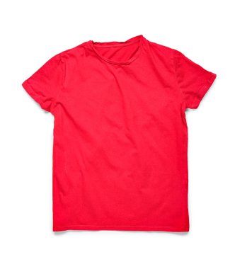 Beyaz arkaplanda modern tişört