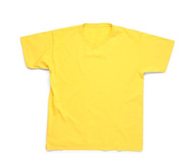 Beyaz arkaplanda modern tişört