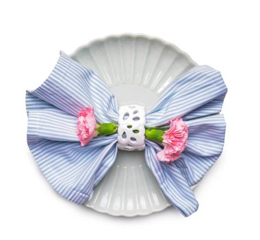 Beyaz arkaplanda güzel tablo ayarı