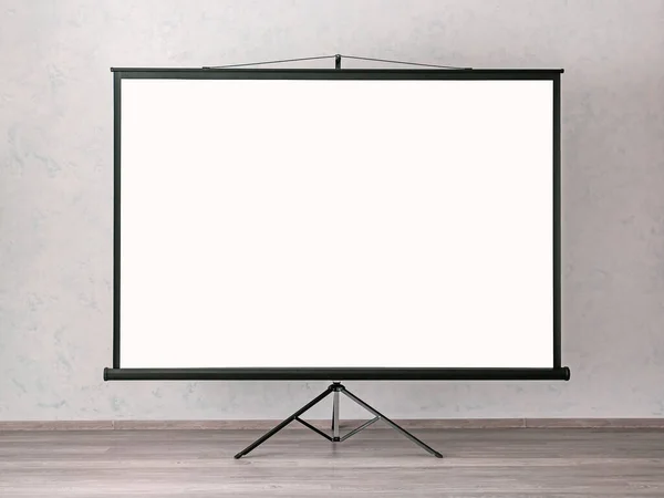 Videoprojector Scherm Conferentiezaal — Stockfoto